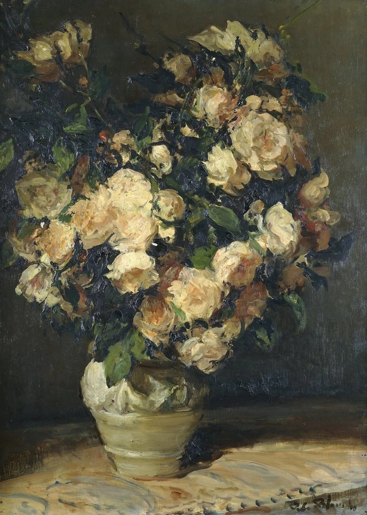 Rose in un vaso